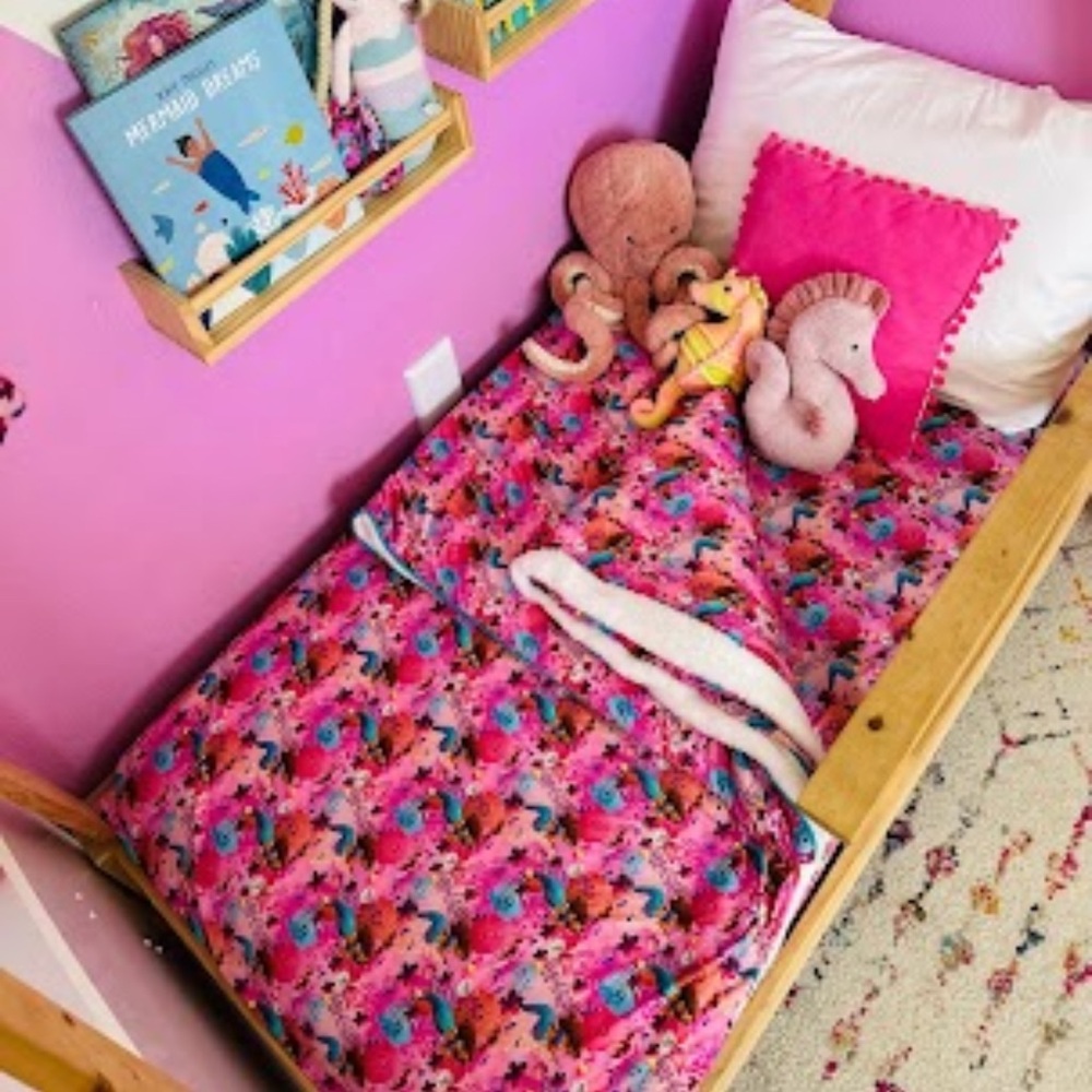 Posh Peanut Little Mermaid Blanket and sheet and bikini